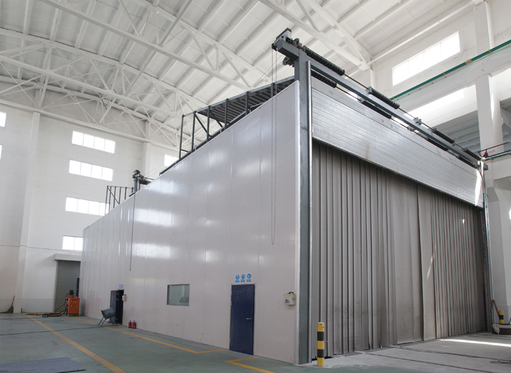 大型喷砂房