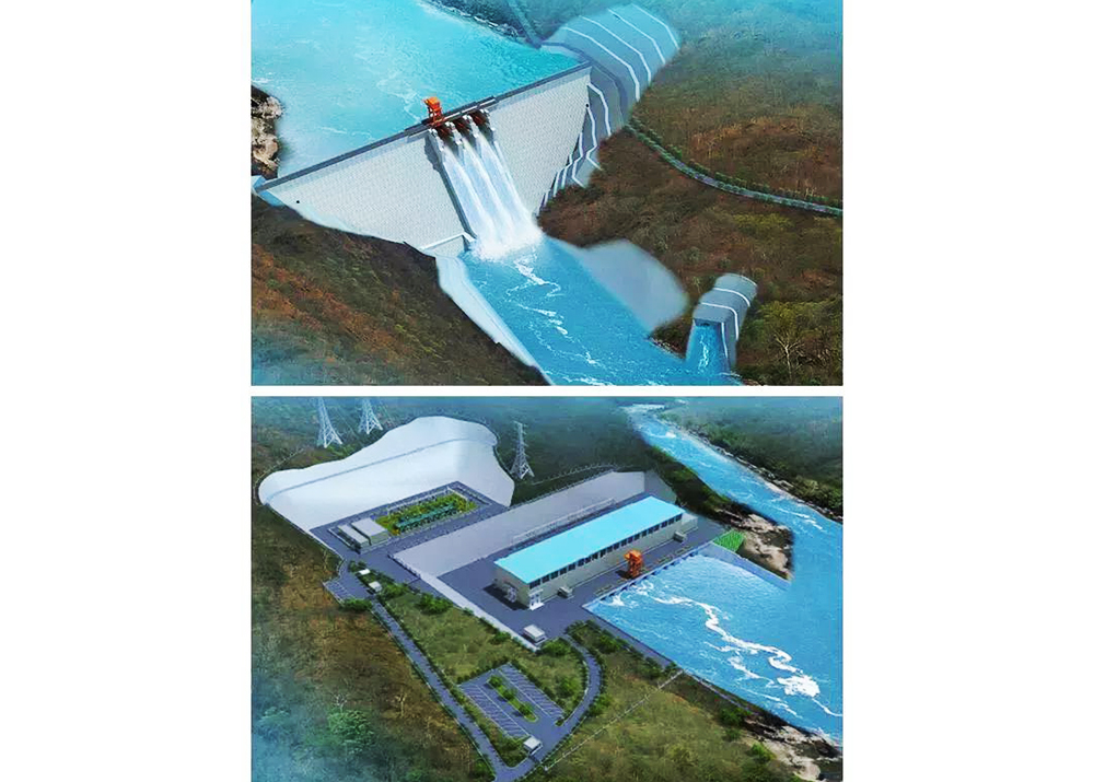 赞比亚下凯富峡水电站