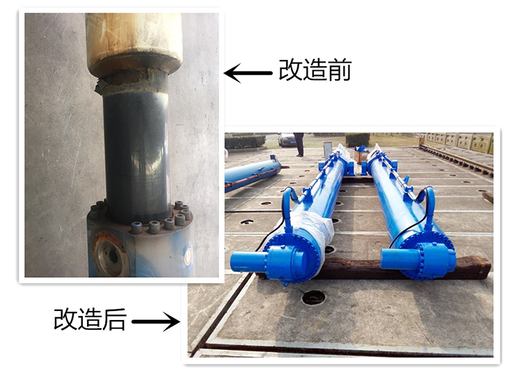 浙江曹娥江枢纽工程改造对比图