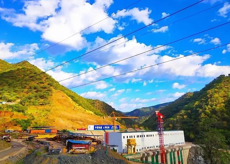 赞比亚下凯富峡水电站