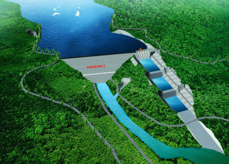 老挝南公1水电站