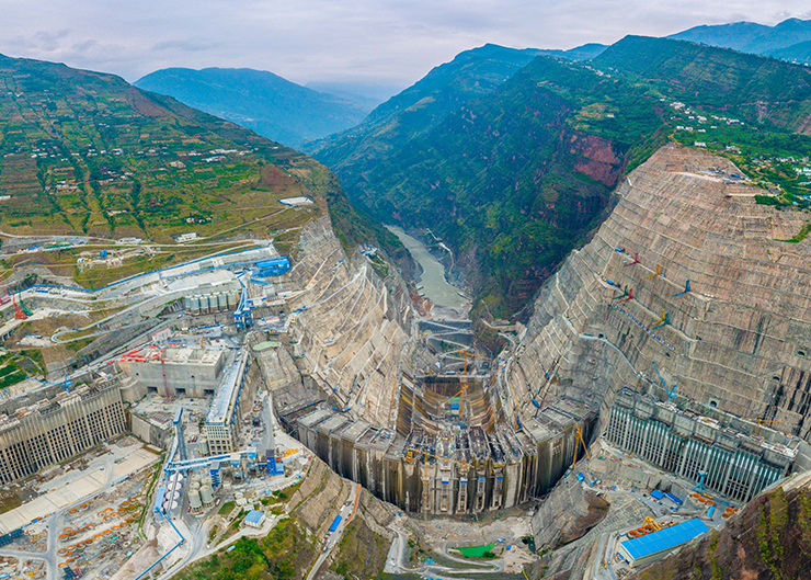 白鹤滩水电站